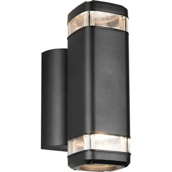 Venkovní osvětlení Venkovní nástěnné svítidlo Trio RL černé GU10 10 W