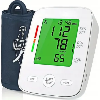 Tlakoměr PAŽNÍ TLAKOMĚR BP-S04 S MĚŘENÍM BĚHEM NAFUKOVÁNÍ