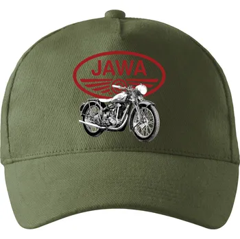 Pánské tričko JAWA 350 OHV, V6 - Kšiltovka, čepice 5P - nastavitelná