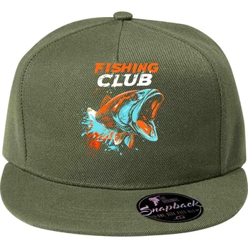 Pánské tričko Fishing club - Kšiltovka, čepice 5P RAP - nastavitelná