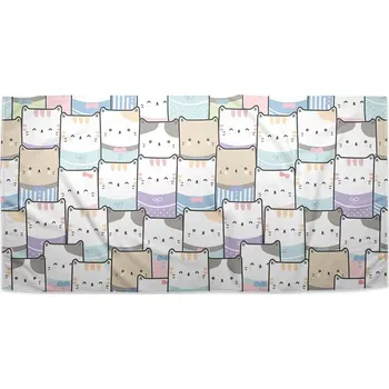 Osuška Sablio Ručník Kreslená koťátka - 30x50 cm