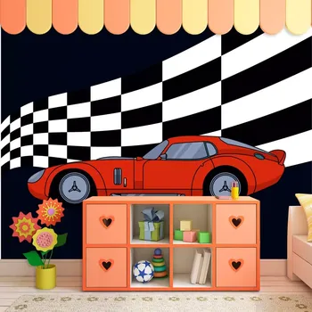 Tapeta Sablio Tapeta Závodní auto - 208x125 cm