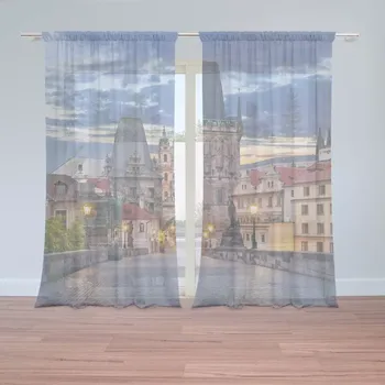 Záclona Sablio Záclony Karlův most: 2ks 150x250cm