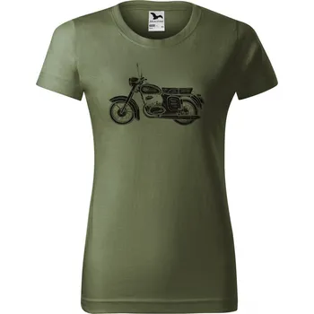 ČZ 175 Deluxe, černý tisk - Dámské tričko Basic - Nejoblíbenějí - M