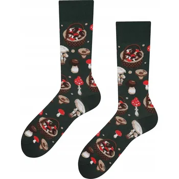 Pánské oblečení Ponožky barevné TODO SOCKS Houby, Košík 43-46