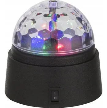 Lampička Stolní lampa Globo Disco černá, vícebarevná 0,06 W