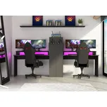 Sestava herních počítačových stolů pro dva, D-Game large