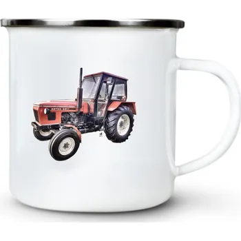 Pánská móda Zetor 6911, V7 - Plechový hrnek VELKÝ 400ml (500 ml po okraj) - 400 ml