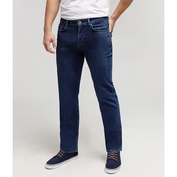 Pánské džíny Lee Cooper JEANS M LC118 3205 BLUE BLACK pánské džíny rovného střihu velikost 34/30