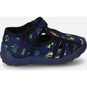 Dívčí obuv Coccodrillo dětské papuče modré, velikost 25