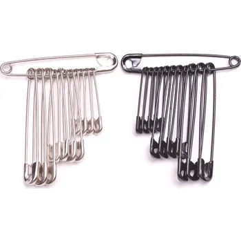 Spínací špendlík MIX vel.1-2-3, barva Černá