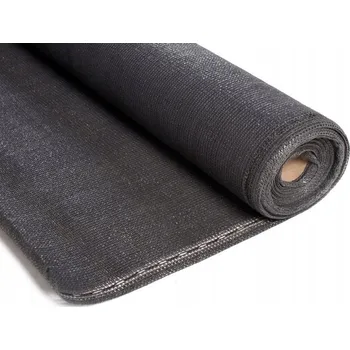 zahradní zástěna Stínící tkanina 90% grafitová maskovací 1,5x10m na plot oplocení