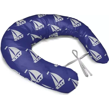 Polštář Sablio Těhotenský polštář Bílé lodě