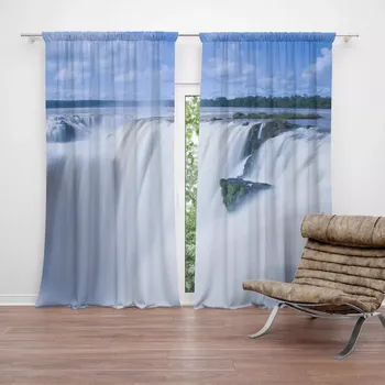 Závěs Sablio Závěs Vodopád 3: 2ks 140x250cm