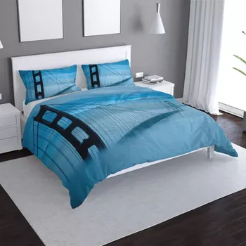 Povlečení Sablio Povlečení Golden Gate 3 - 140x200 / 90x70