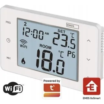 Chytrý pokojový termostat, drátový, EMOS GoSmart WiFi / TUYA /