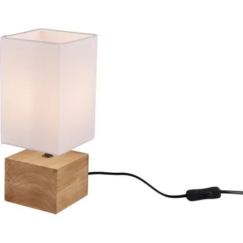 Lampička Stolní lampa Trio RL Woody béžová, bílá 40 W