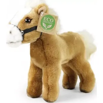 Výuková hračka Plyšový kůň stojící