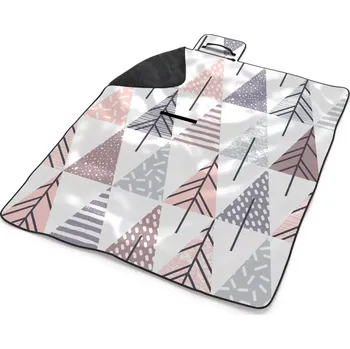 deka Sablio Plážová deka Barevné stromky: 200x140 cm