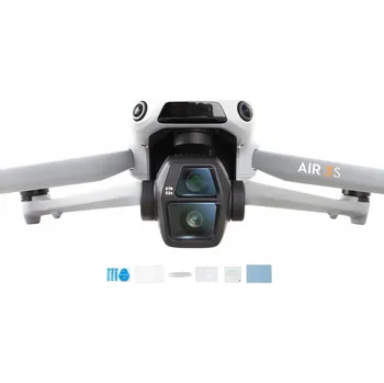 Dron Ochranné kryty 2x Ochranné Tvrzené Sklo na objektiv pro dron DJI AIR 3S 3 S