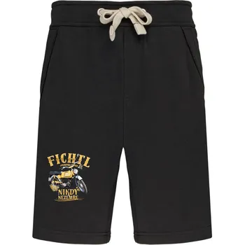 Chlapecké tričko Jawa Mustang. Fichtl nikdy nezemře - Pohodlné kraťasy s potiskem - 4XL