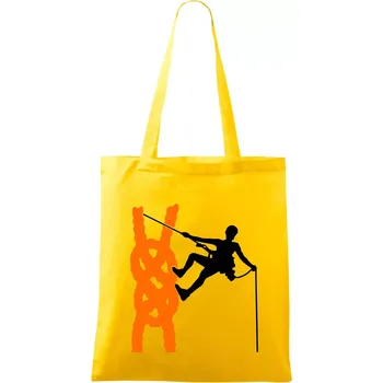 Lano horolezec - Taška bavlněná - 42 x 38 cm ( Žlutá )