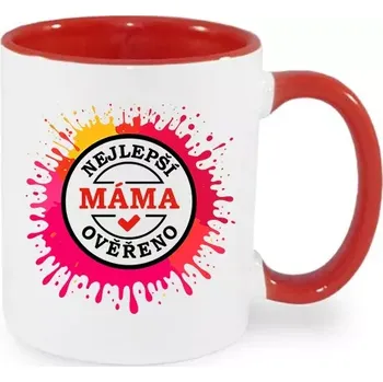 Hrnek "Nejlepší MÁMA - OVĚŘENO"