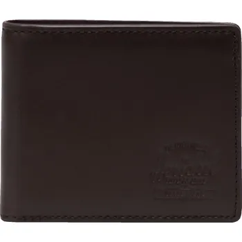 Peněženka Herschel peněženka z pravé kůže hnědá - unisex