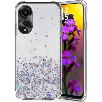 Pouzdro na mobilní telefon Zadní Kryt RCBR pro Oppo A78 4G BROKAT CASE bezbarvý