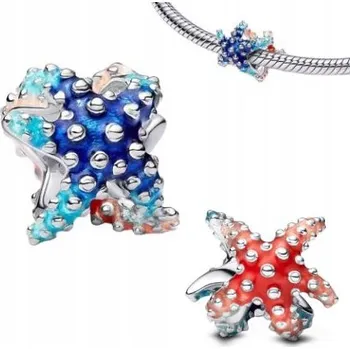 Přívěsek Charms barevná hvězdice beads ze stříbra přívěsek korálek stříbro 925