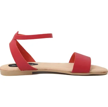 Dámské sandále Dámské sandály FAME23_LM704151 Fashion Attitude Barva: Červená, Velikost: EU 39
