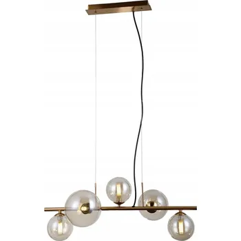 Závěsné stropní svítidlo CANELLO 5 zlatý lustr