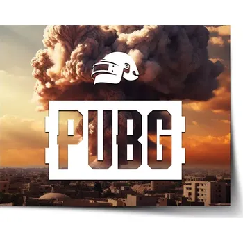 Plakát Sablio Plakát PUBG Exploze 2 - 60x40 cm