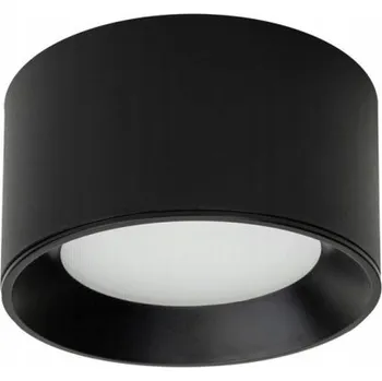 Stropní svítidlo přisazené Italux 8 W integrovaný LED zdroj 11,5 cm černé