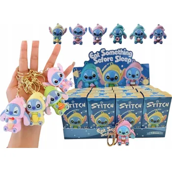 Přívěsek Na Klíče Stitch Překvapení Figurka z Japonska v Krabičce | Hit 2025