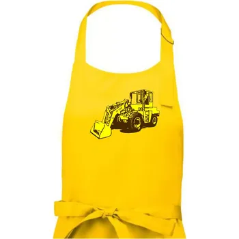 Kuchyňská zástěra HON UN 053 - Dámská zástěra na vaření - Univerzální velikost ( Žlutá )
