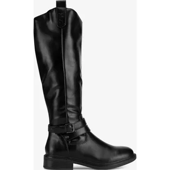 Dámské kozačky Clara Barson dámské kozačky do půlky lýtek, plochý podpatek, velikost 39