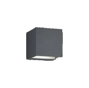 Nástěnné svítidlo Nástěnné svítidlo POZ šedé s integrovaným LED zdrojem 3 W