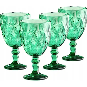 Sklenice Sada sklenic LUNO na zelené víno 4 ks 340 ml HOMLA