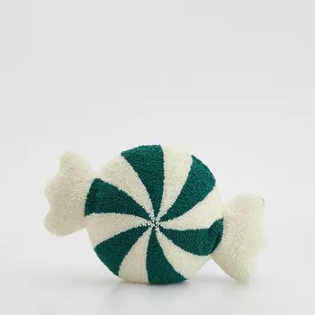 Reserved - Vánoční polštář - tmavě zelená - 446HG-79X - 446HG-79X-ONE