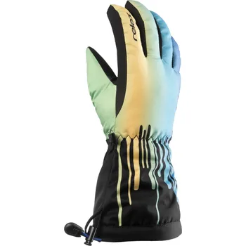 Rukavice Dětské rukavice Relax Puzzy Velikost rukavic: 4-6 / Barva: modrá/žlutá