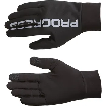 Rukavice Rukavice Progress Run Gloves Velikost: L / Velikost rukavic: L / Barva: černá