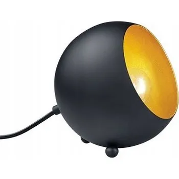 Lampička Stolní lampa Reality Leuchten Billy černá, žlutá 28 W