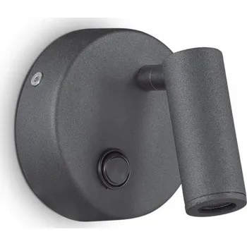 Nástěnné svítidlo Nástěnné svítidlo Ideal Lux černé s integrovaným LED zdrojem 3 W