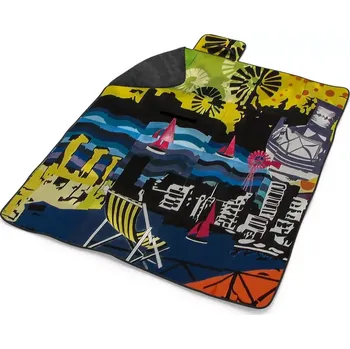 deka Sablio Plážová deka Malba: 200x140 cm