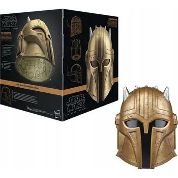 Maska Hasbro The Armorer Electronic Helmet plast zlatá