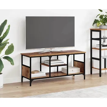 Televizní stolek vidaXL Televizní skříň Staré dřevo 100 x 35 x 45 cm