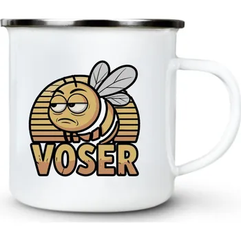 Pánské oblečení VOSER - Plechový hrnek VELKÝ 400ml (500 ml po okraj) - 400 ml