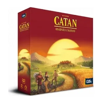 Společenská hra Osadníci z Katanu - Catan (mírně poškozená krabice)