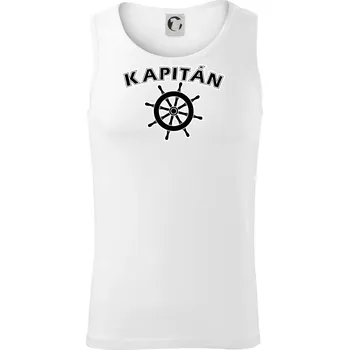 Kapitán kormidlo - Tílko pánské Core - 2XL ( Bílá )